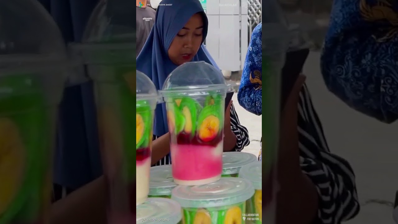 Pendataan usaha penyedia takjil | BPS Kota Jakarta Barat