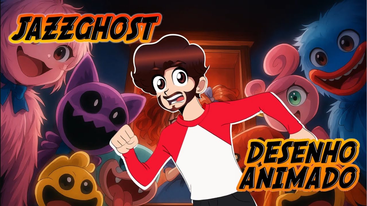 JAZZGHOST DESENHO ANIMADO POPPY PLAYTIME  COMPILADO (animação) Melhores Videos