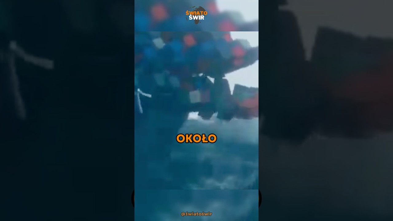 What if the container FALLS INTO THE OCEAN?!🔥