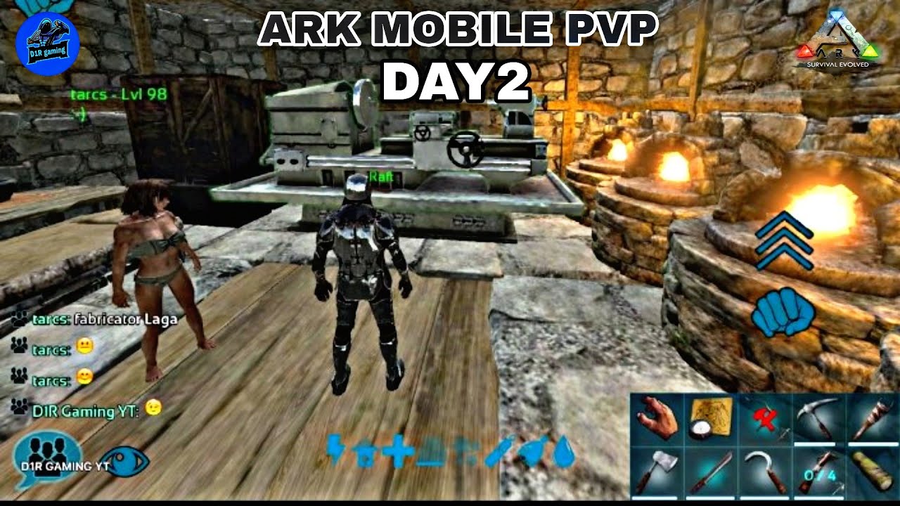 ARK MOBILE PVP / ARK SURVIVAL EVOLVED PVP /  TAME DINO AND / ark mobile pvp