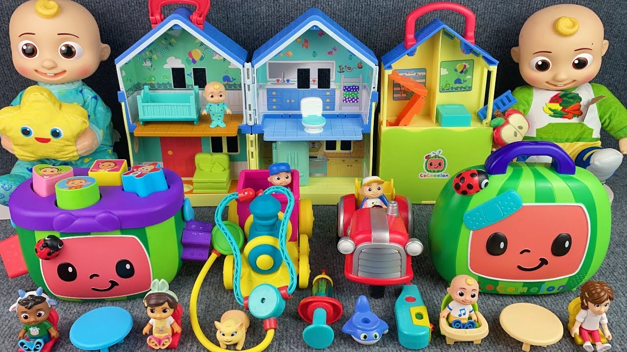 9 Minutes Satisfying with Unboxing Cocomelon Sing Melon & House Play Set Review Toys | ASMR 