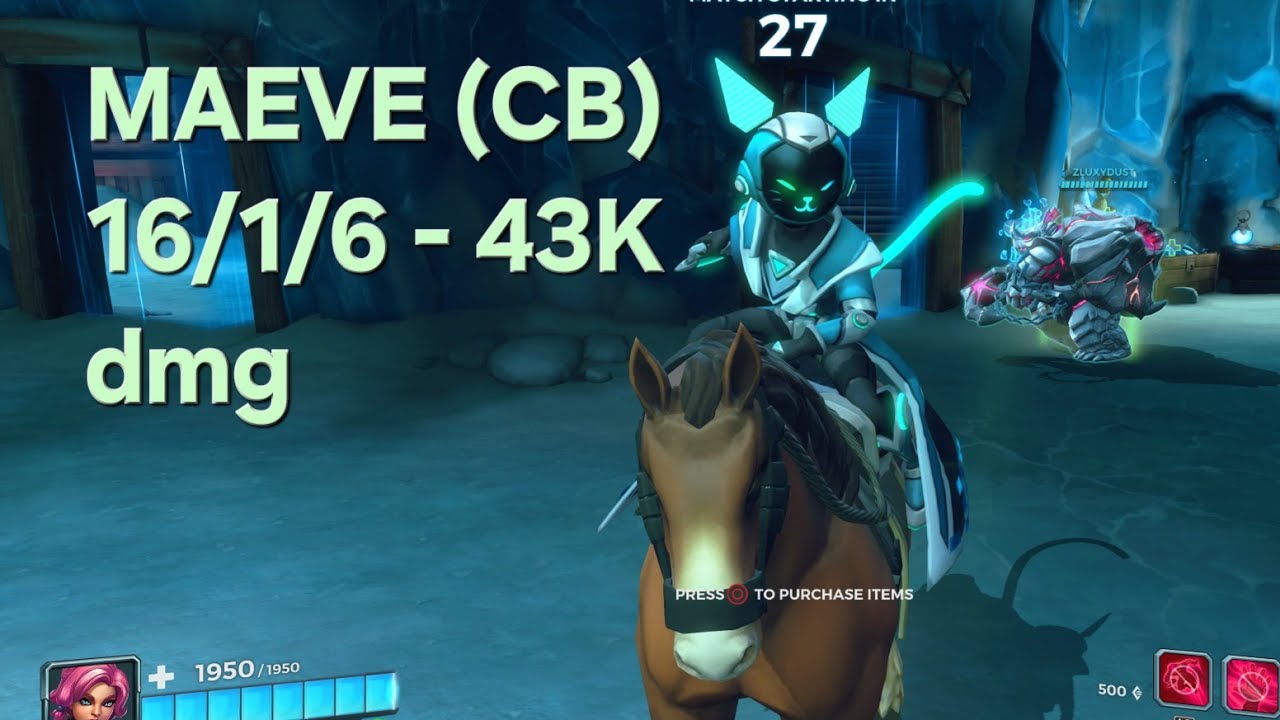 maeve (cat burglar) - 16/1/6 onslaught - paladins