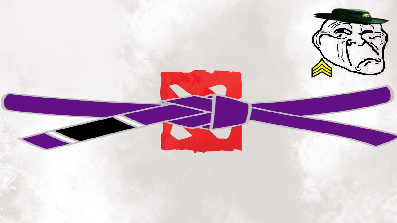 PURPLE BELT IN KARATE (Dota 2 Trolling)