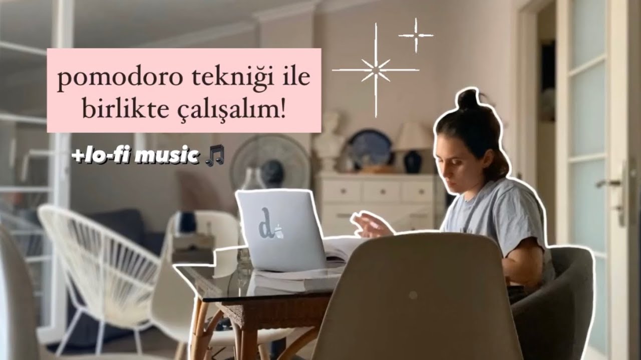Birlikte Çalışalım! | Pomodoro Tekniği | lo-fi chill study music