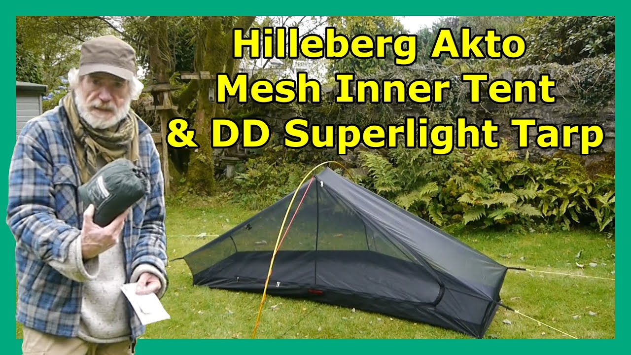 Hilleberg Akto Mesh Inner Tent and DD Superlight Tarp: A Test Setup