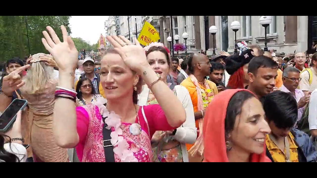 London Rath Yatra 2023 Procession