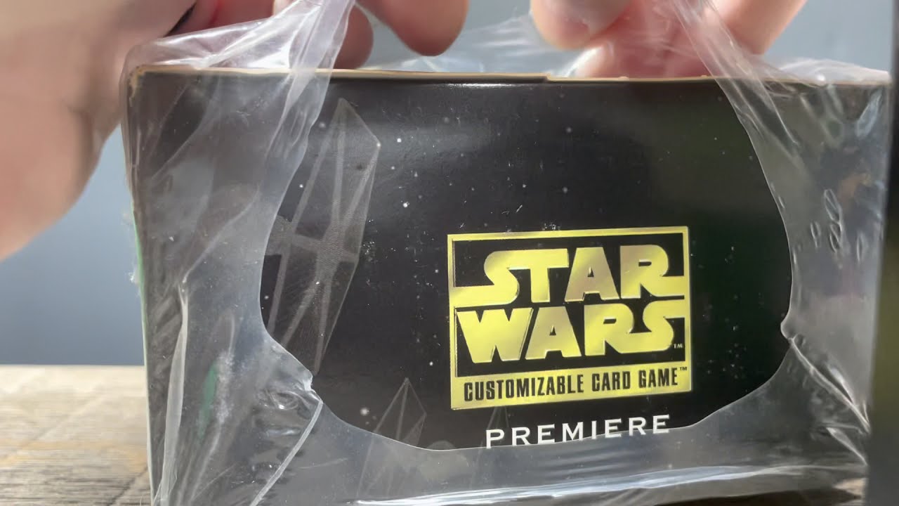 Star Wars CCG Premiere Limited Booster Box Break