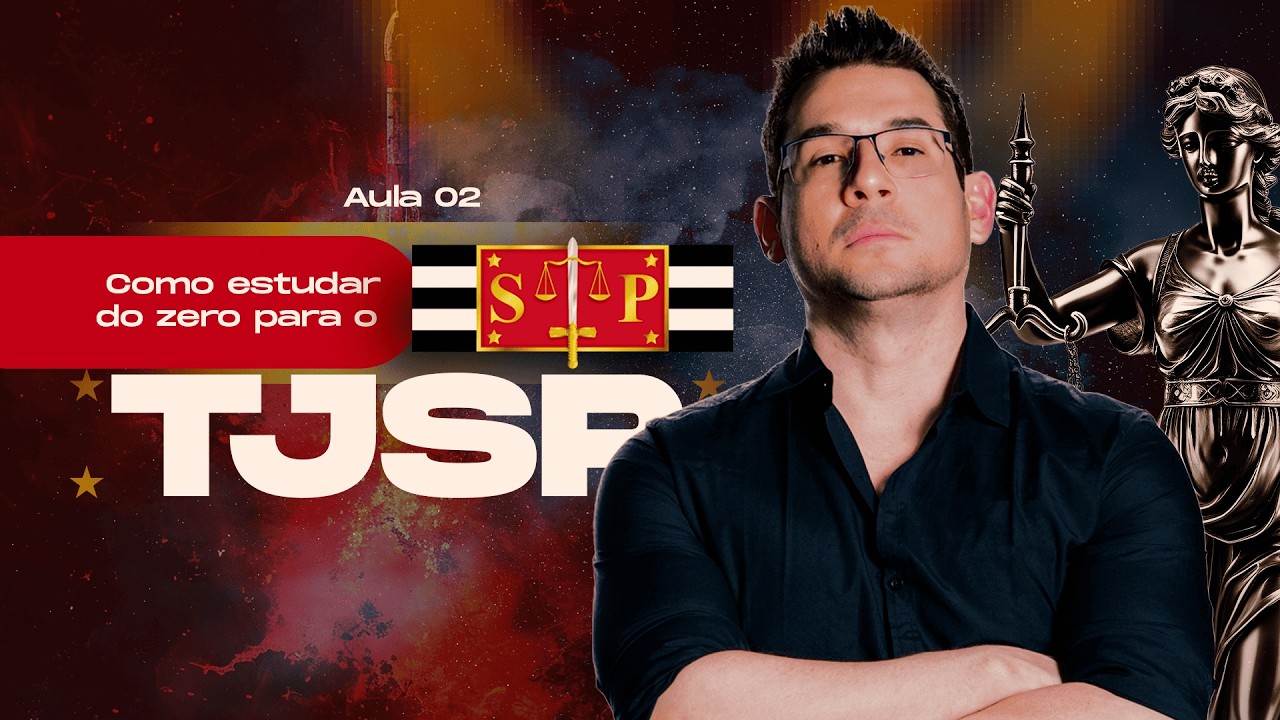 Como Estudar do Zero para Escrevente do TJSP