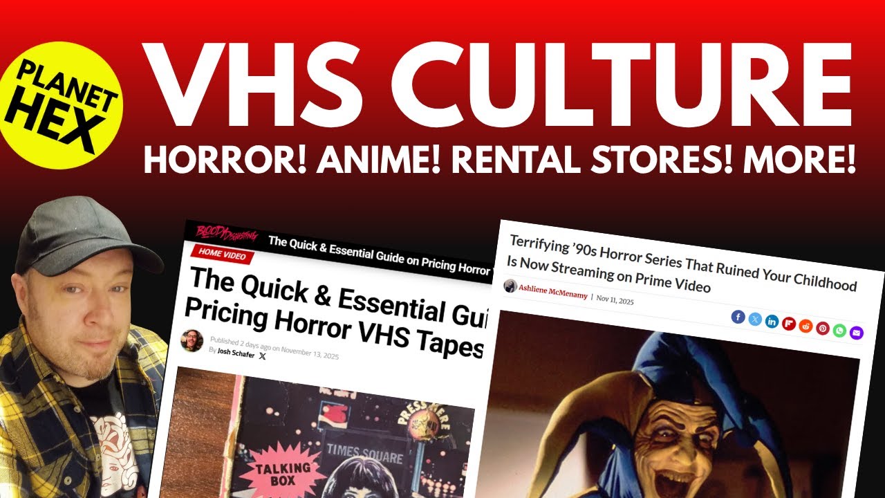 VHS CULTURE: Horror! Anime! Rental stores! More!