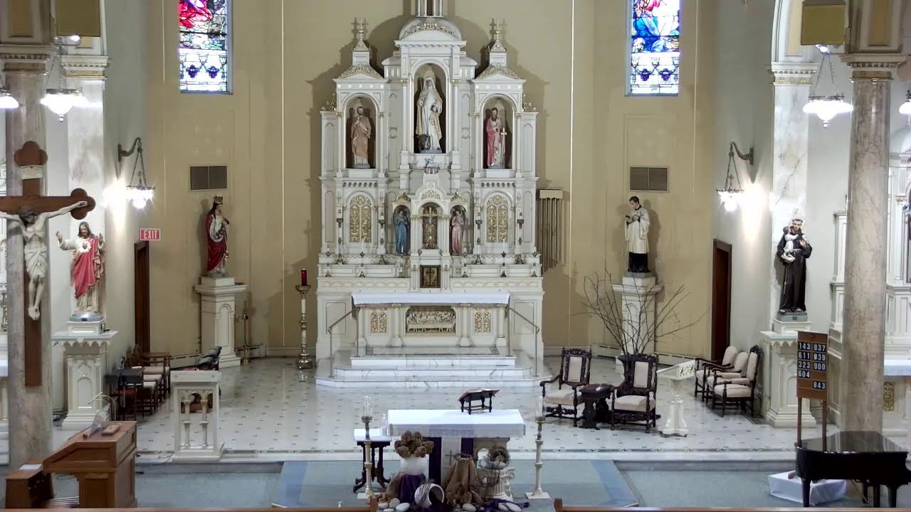 March 16, 2026 - Monday - Noon Mass at St. Brigid