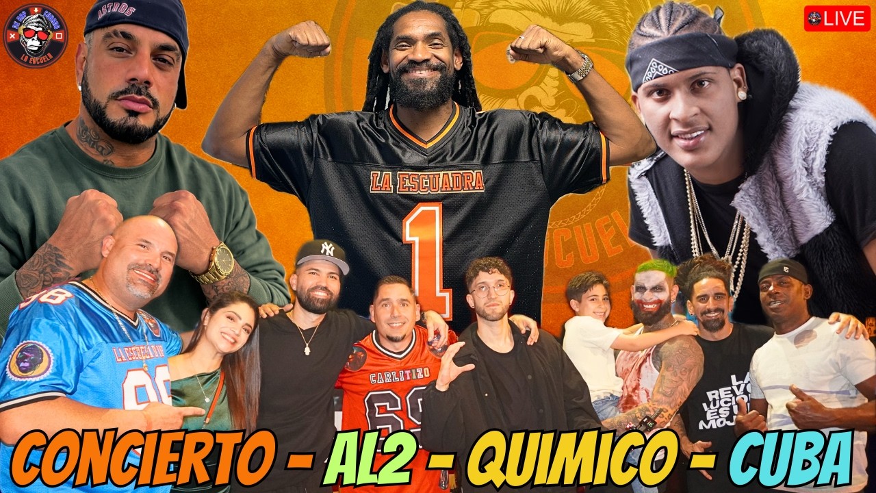 RAUDEL ESCUADRON-EL CONCIERTO DE AL2 Y LA ESCUELA