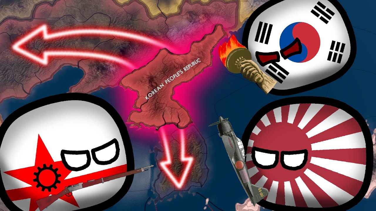 Can the DPRK unite Korea and spread the Revolution?? Red Flood | Hoi4