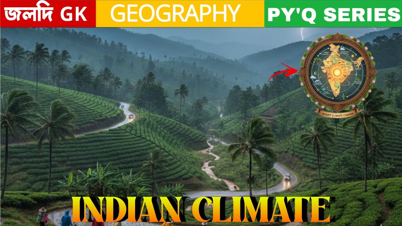 INDIAN Climate Systems | GKGS MCQ question | Geography Climate | India Geography 
