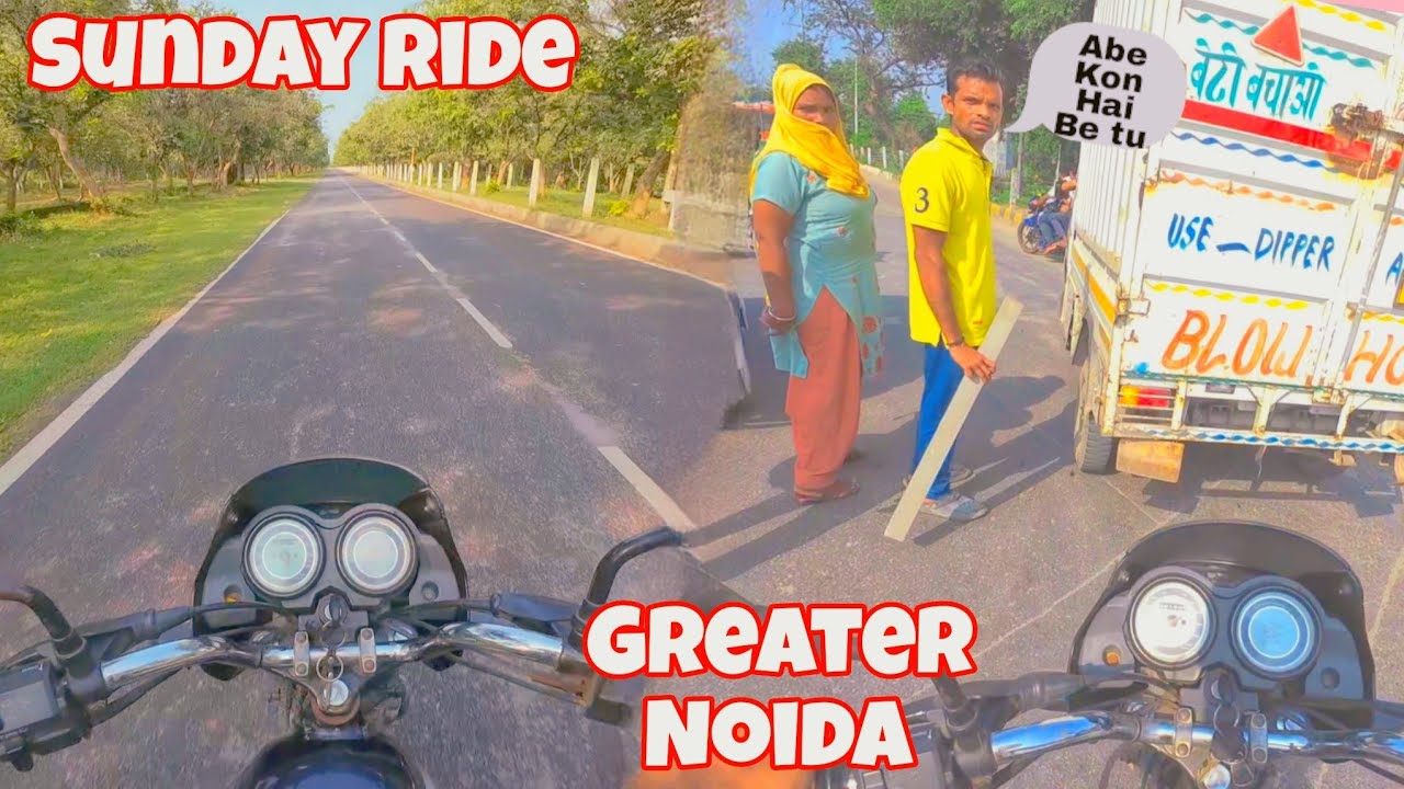 Itne Time Bad Sunday Ride karke Maza Aa Gya || BikerSanif