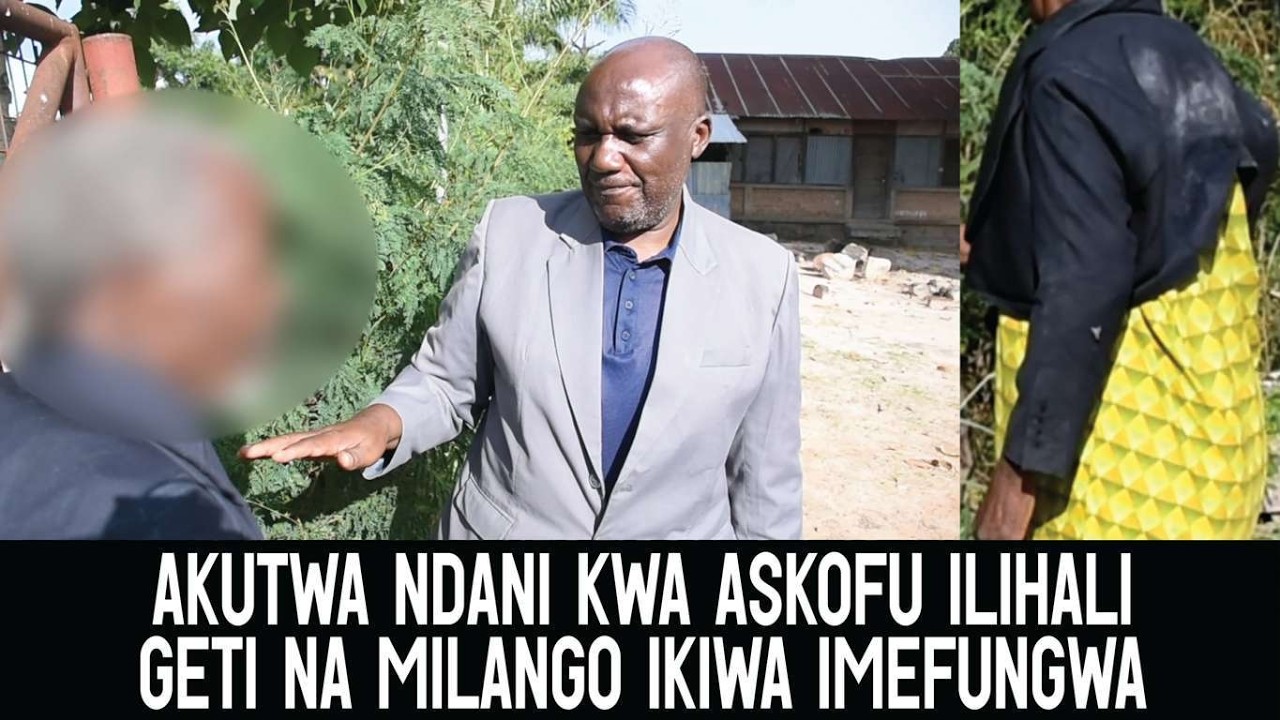 KISA NA MKASA NYUMBANI KWA ASKOFU MBAGATA AKUTANA NA MGENI ILIHALI MILANGO NA GETI VIKIWA VIMEFUNGWA