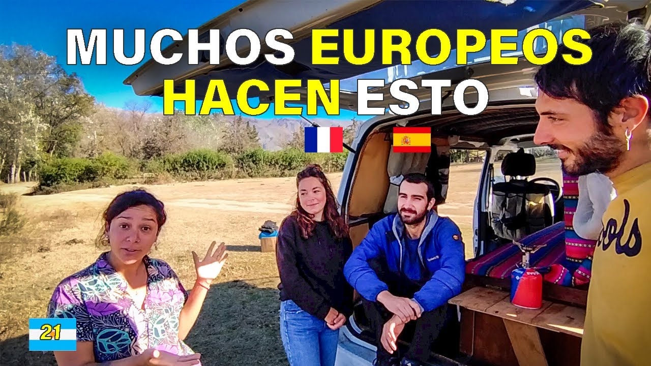🌍Son EUROPEOS, compraron una VAN en CHILE y la CAMPERIZARON en 10 DIAS (AMAICHA DEL VALLE, TUCUMAN)