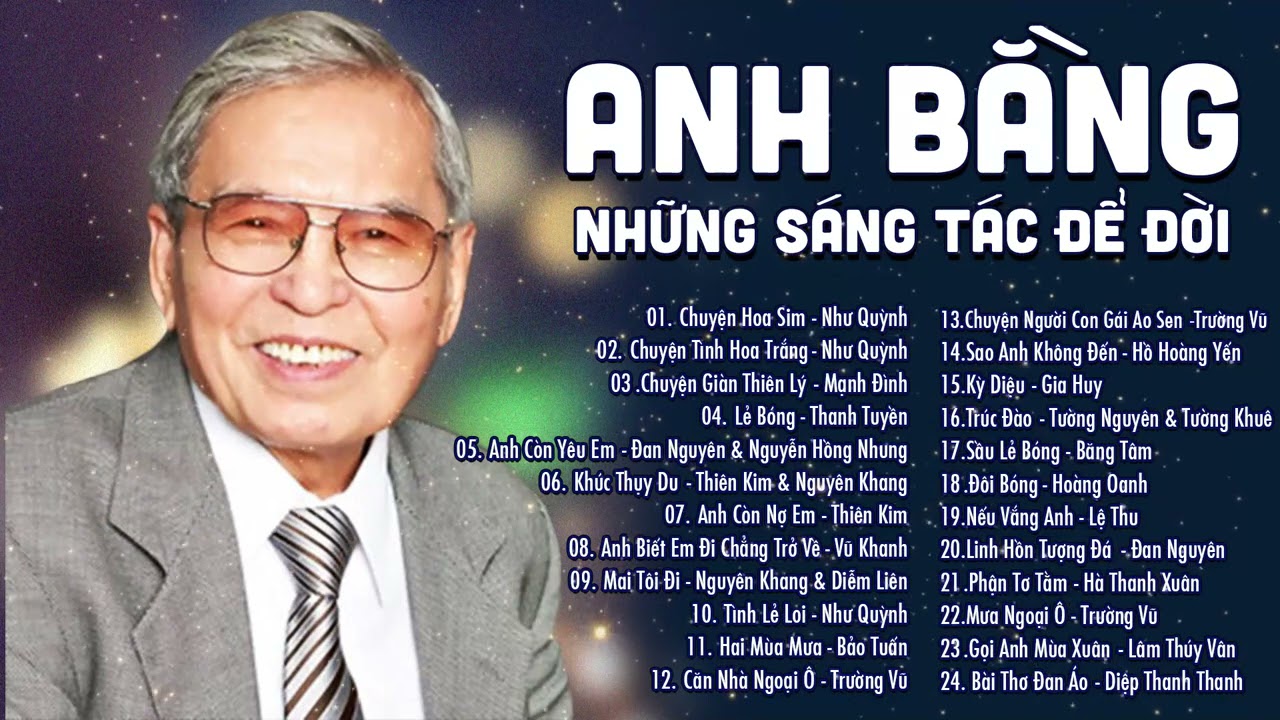 Nhạc Sĩ Anh Bằng - Tuyển Chọn Những Sáng Tác Hay Nhất của Nhạc Sĩ Anh Bằng
