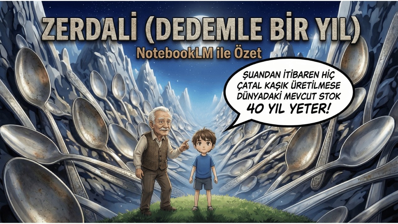 ZERDALİ (DEDEMLE BİR YIL) | Kitap Özeti (NotebookLM ile Hazırlanmıştır)
