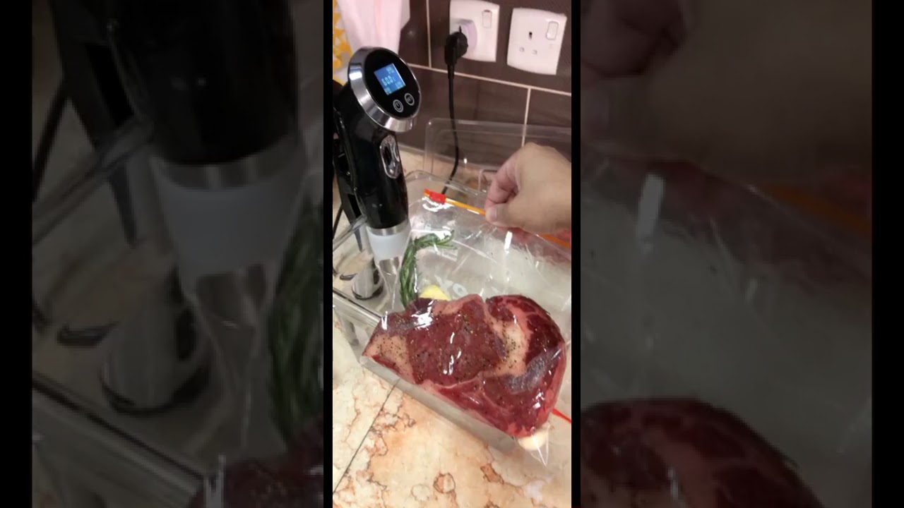 طبخ الاستيك على جهاز ( السوفيد ) sous vide من الالف الى الياء 👌🏻