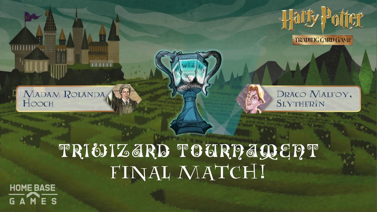 Hooch vs Draco // Triwizard Tournament FINALS // Harry Potter TCG
