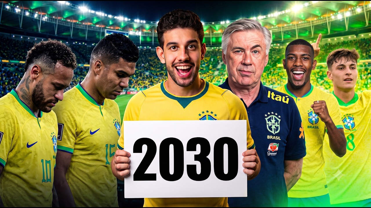 A SELE&Ccedil;&Atilde;O BRASILEIRA DA COPA DE 2030 (nome por nome)