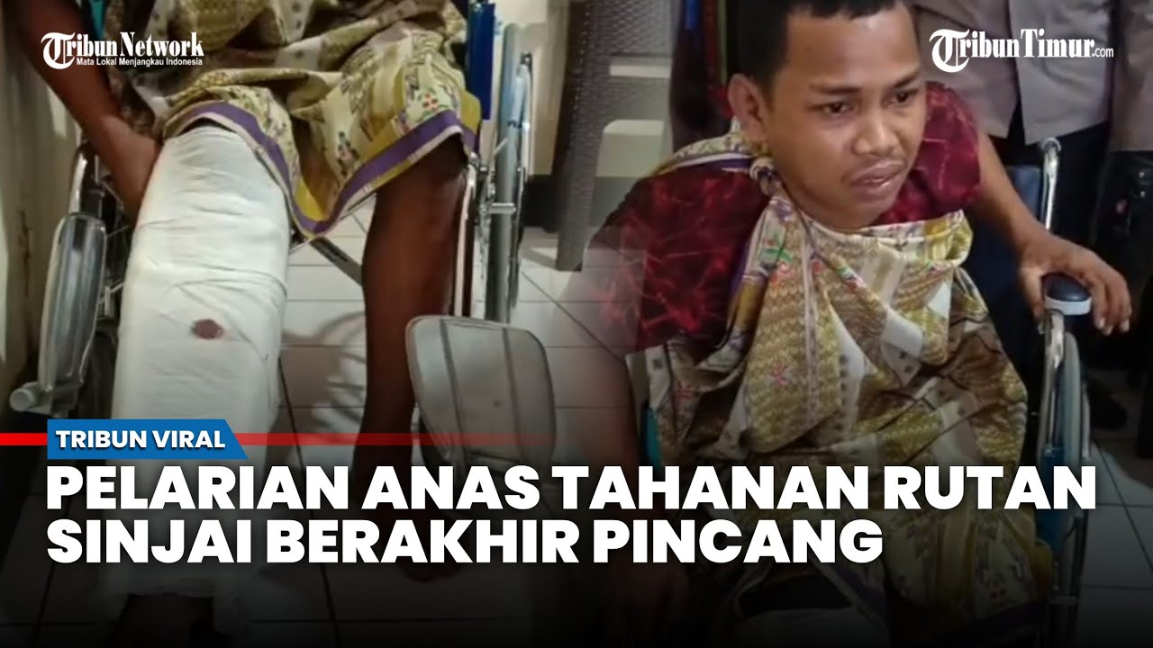 Tahanan Curanmor Kabur Rutan Sinjai Akhirnya Ditangkap, Ditembak Karena Melawan