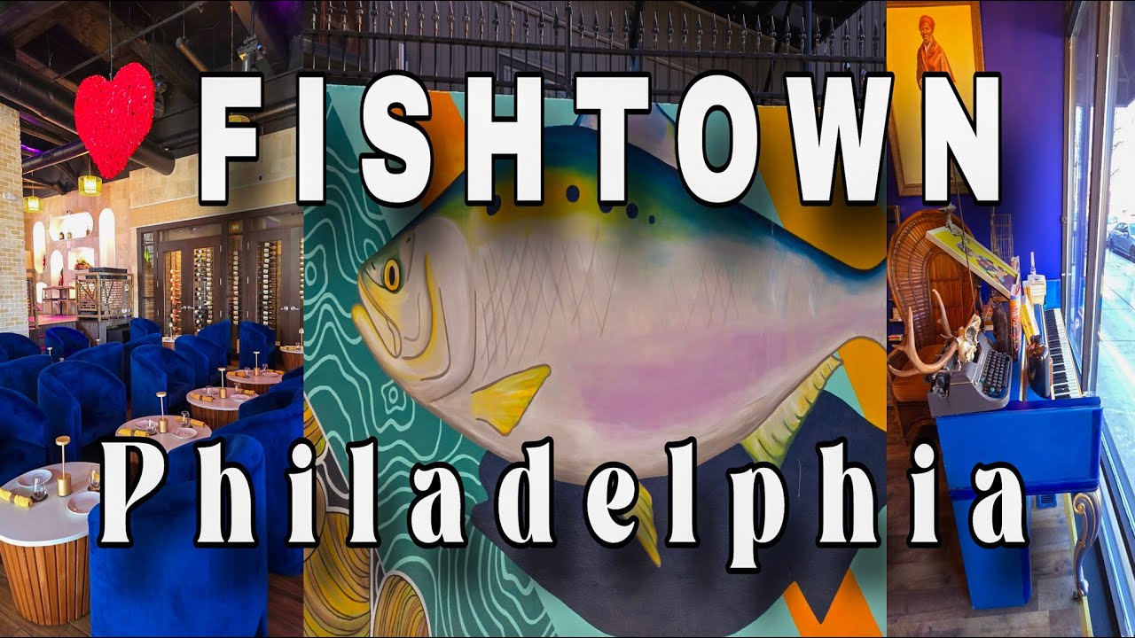 Exploring Fishtown 🐟 Philly! Food🌮, Books 📚 & Hidden Gems🛍 | 4K Walking Tour