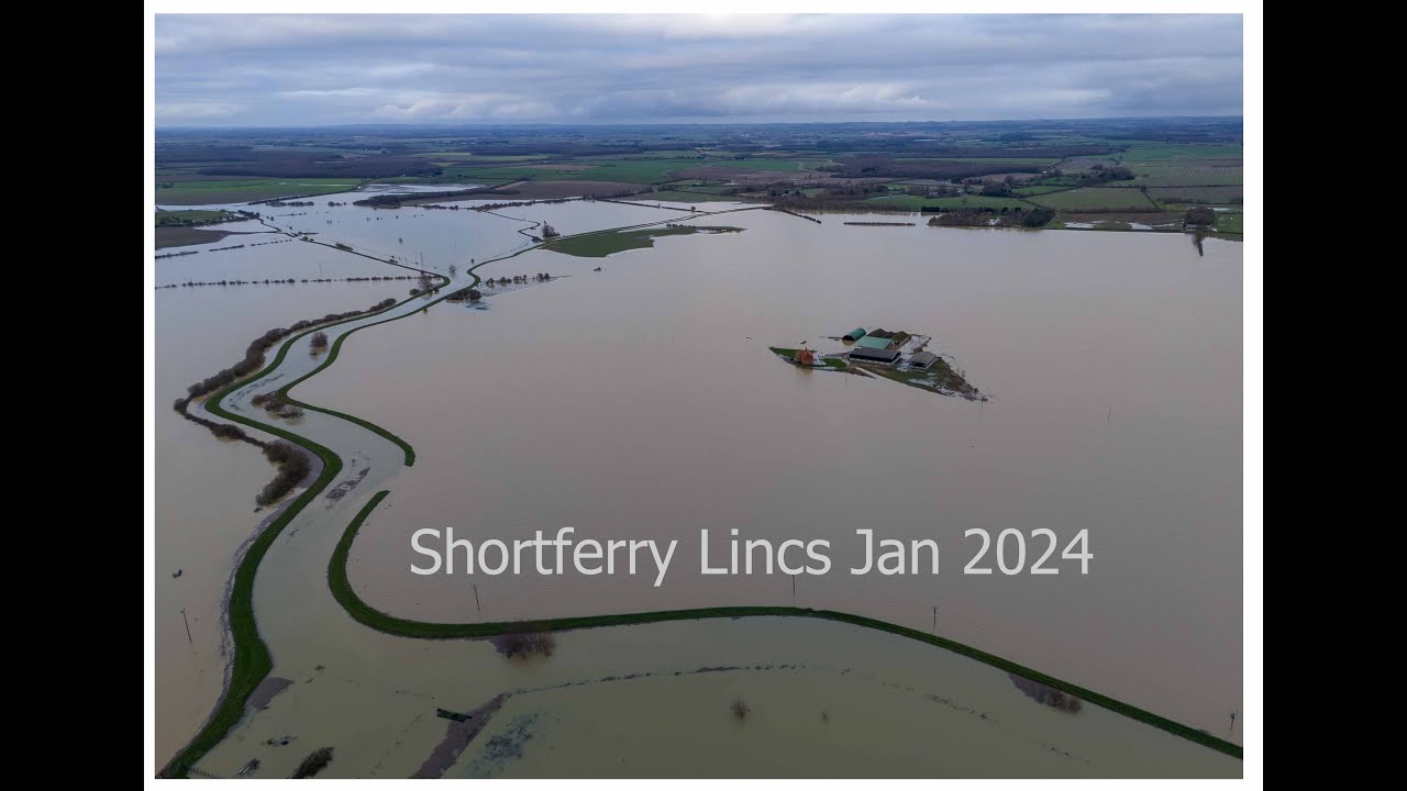 Shortferry Lincolnshire.Flooding 5-6th Jan 2024
