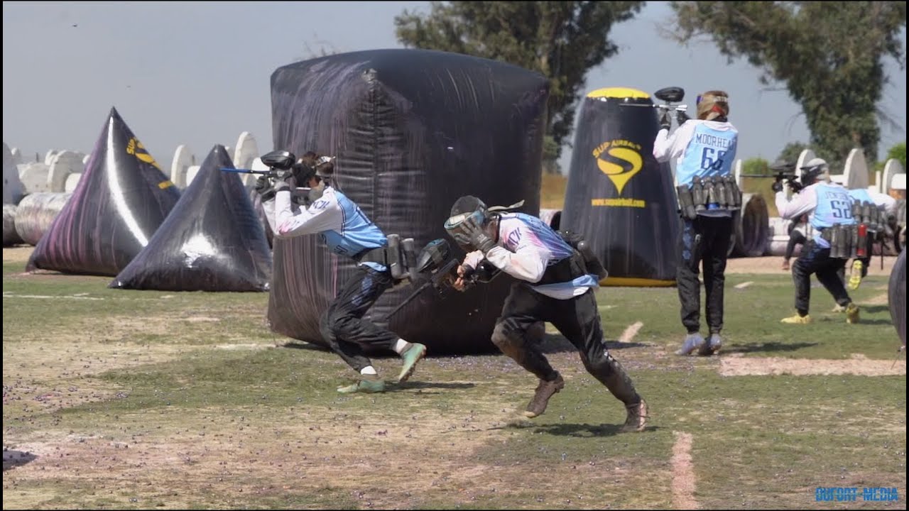 NorCal Kings D3 xball / WCPPL E1 2020 / Last 3 prelim matches / Tournament Paintball Raw Footage