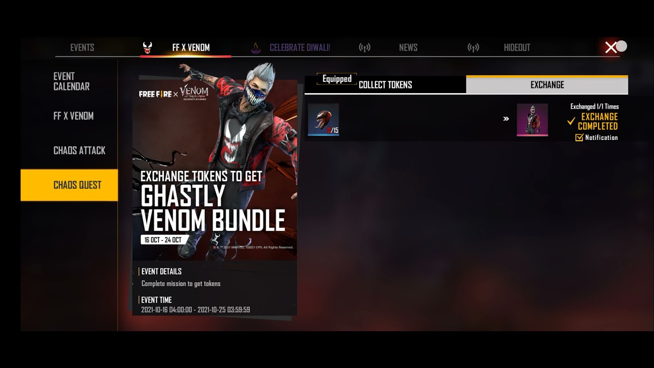 redeeming ghastly venom bundle