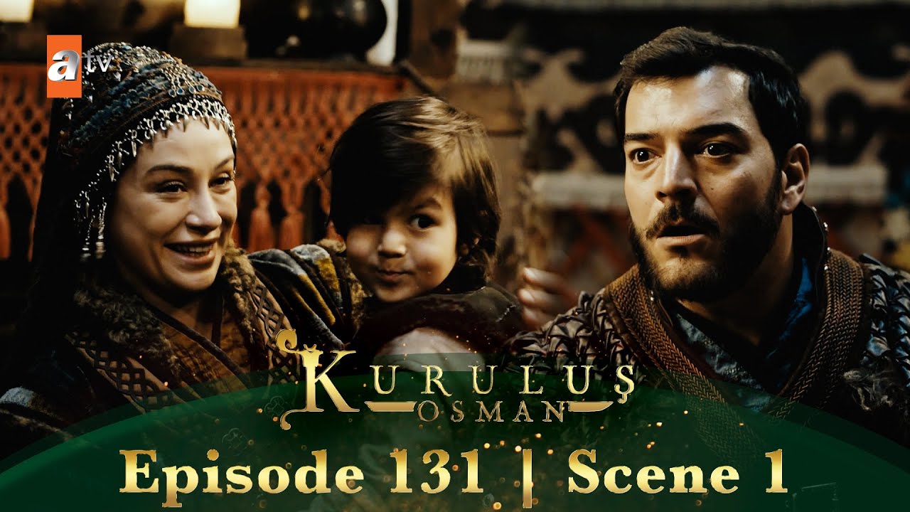 Kurulus Osman Urdu | Season 3 Episode 131 Scene 1 | Cerkutay, Aygul ke bete se milti hai