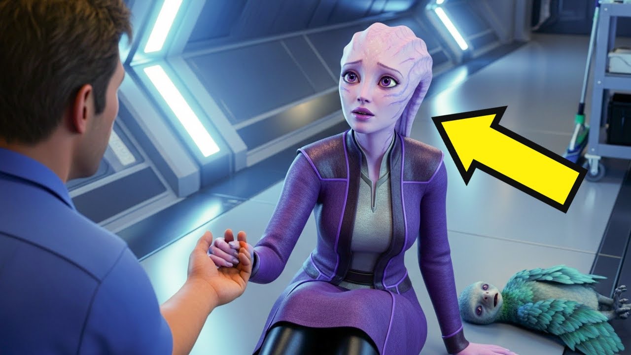 Human Janitor Loses His Job For Helping Alien Princess—3 Days Later Something Incredible Happened