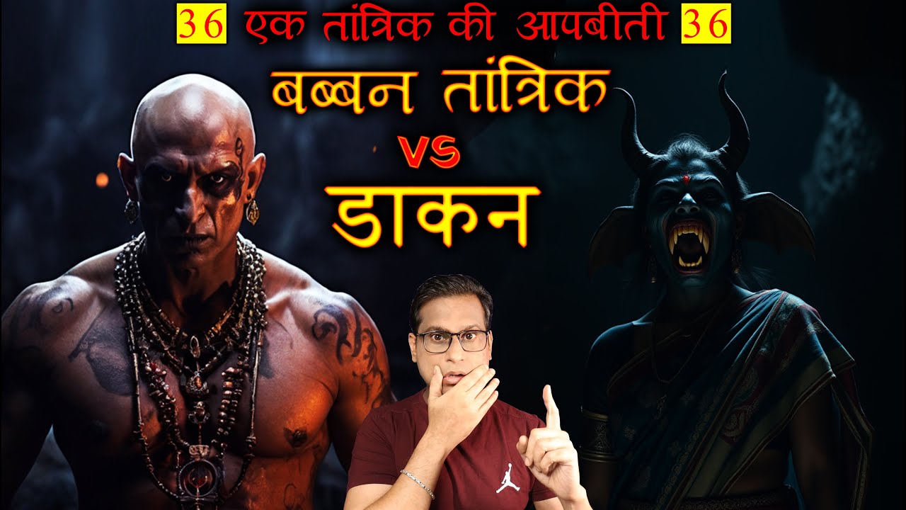 बब्बन तांत्रिक और डाकन का घनघोर युद्ध 😱😱| TANTRIK AUTOBIOGRAPHY Part 36 Horror Story