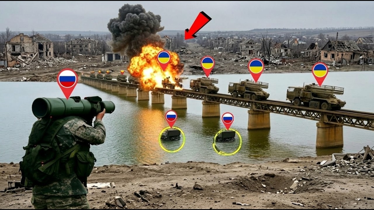 Russian forces set up an ambush on a massive Ukrainian MLRS “Grad” column!