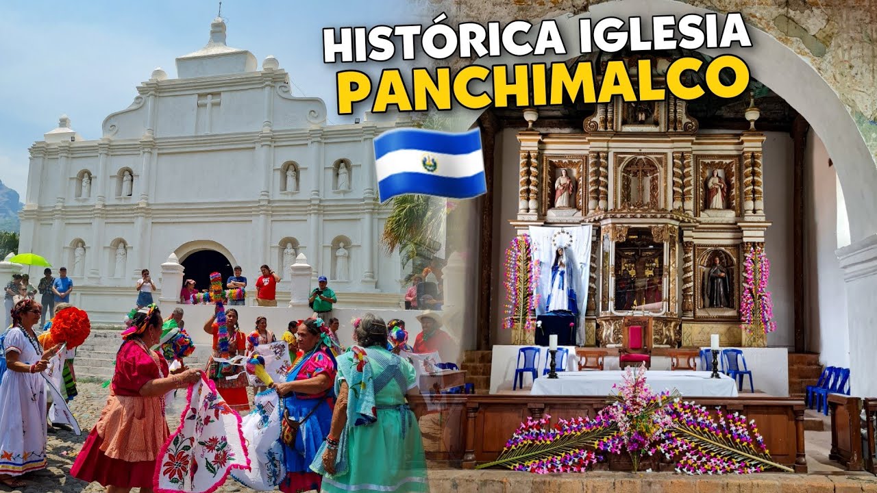 Bellísima e histórica IGLESIA DE PANCHIMALCO Santa Cruz de Roma
