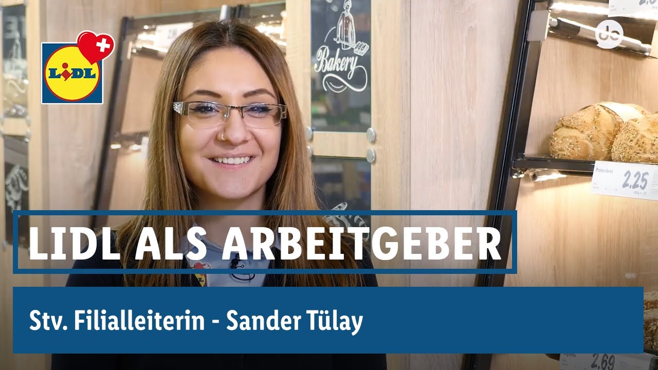 Stv. Filialleiterin - Sander Tülay | Watchado Storyteaser | Lidl Schweiz