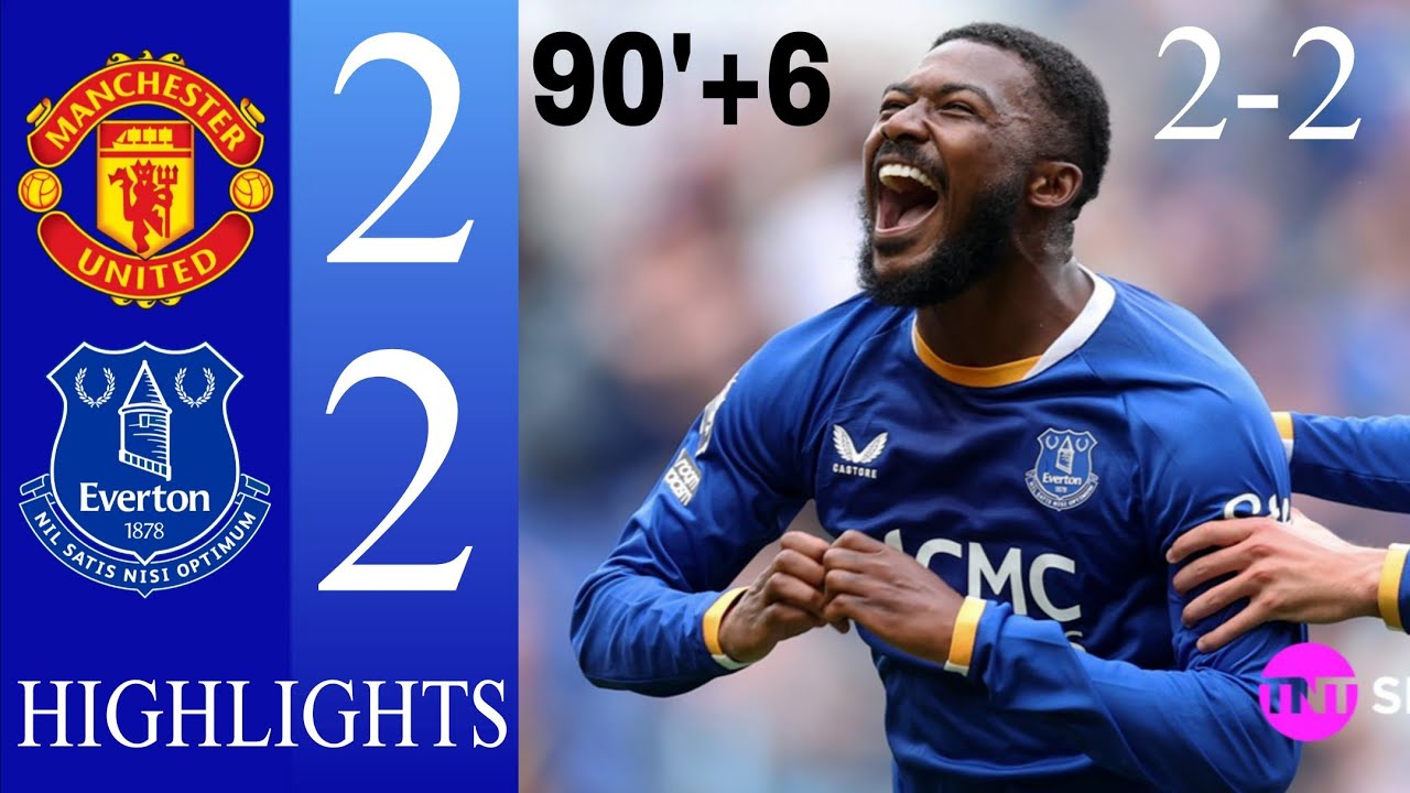 Everton vs Manchester United Highlights 2-2 Mbeumo & &Scaron;e&scaron;ko Goals ⚽ Premier League 2027