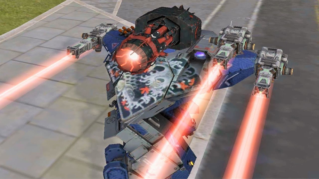 War Robots [2.9] Gekko Buff - Leo Zeus (Very close game)