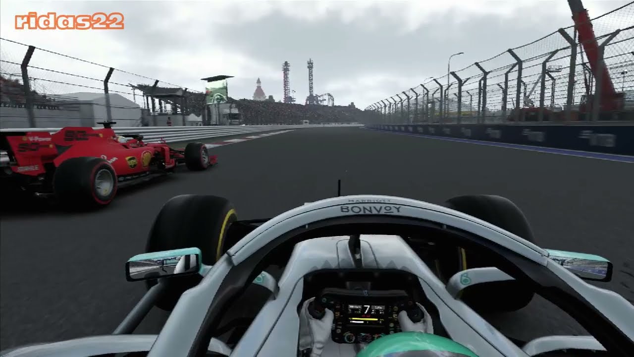 Lotta con Vettel in Russia