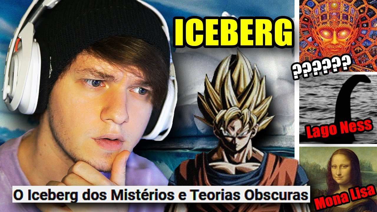O iceberg dos mistérios e teorias obscuras é bizarro