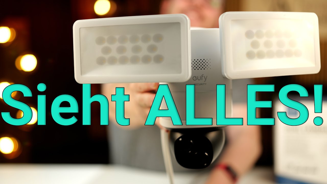 eufy Floodlight Cam E340 | Test | Smarte Überwachungskamera mit 2.000 Lumen Flutlicht