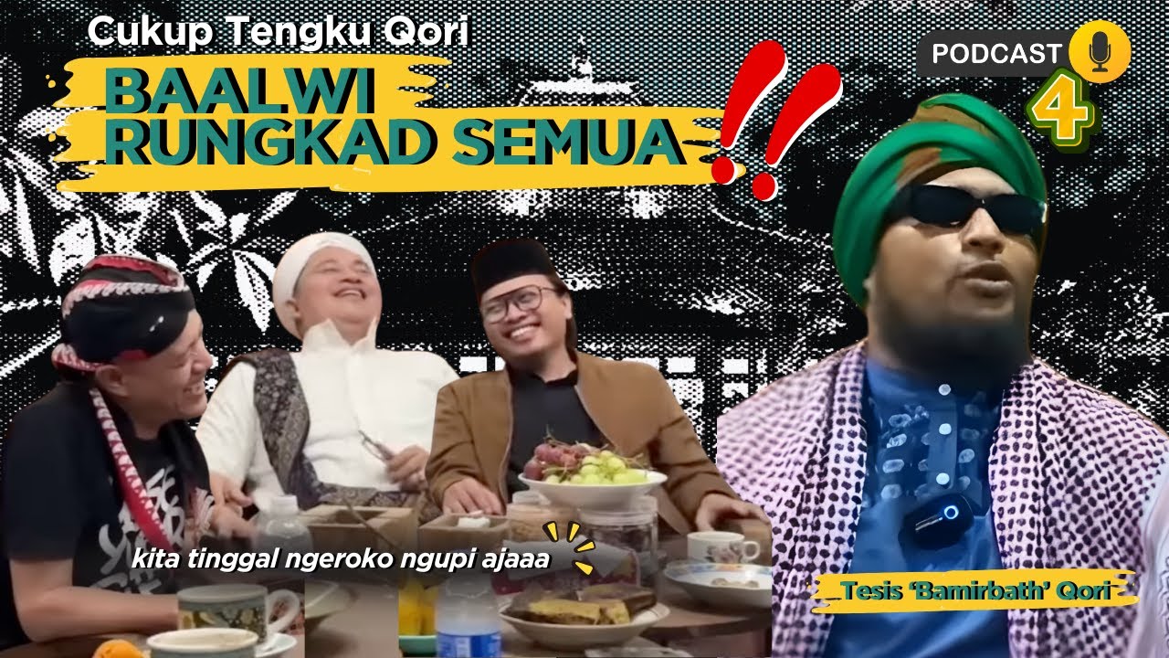 🔥 TESISNYA DITANDINGI TENGKU QORI, KOMENTAR KYAI IMAD LUCU 😂 PREDIKSI TESIS NASAB HABIB DI MASA DPN