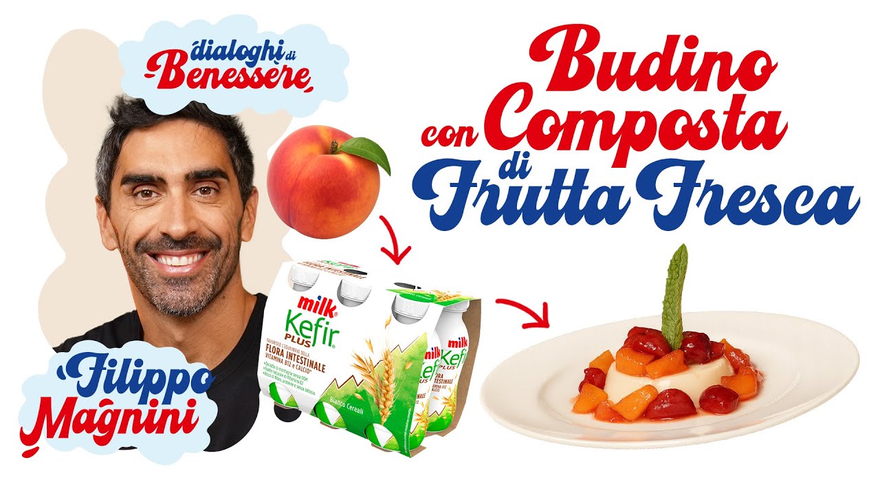 Sfidiamo Filippo Magnini a impiattare un Budino con Composta di Frutta | Dialoghi di Benessere Ep.07