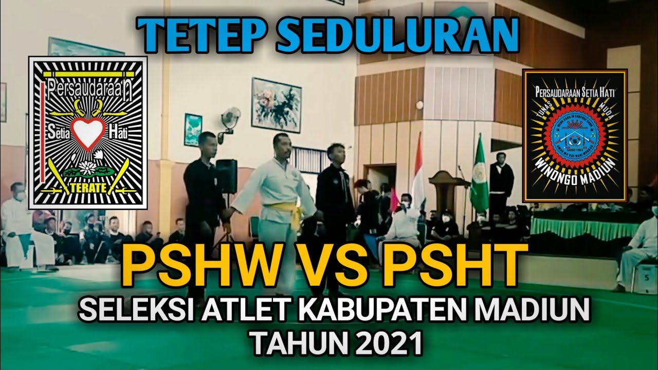 pshw vs psht seleksi atlet kabupaten madiun tahun 2021