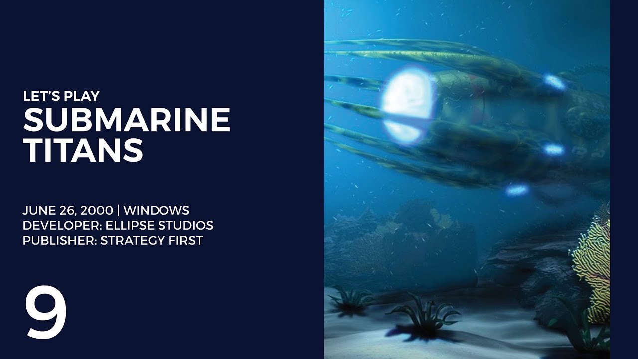 Let's Play Submarine Titans #9 | White Sharks Mission 9: Meat Grinder