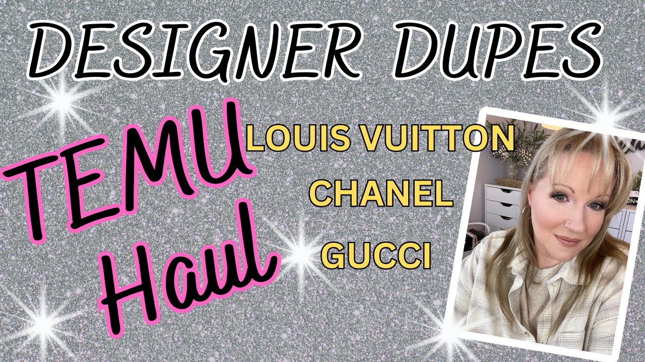 TEMU HAUL  ALL DESIGNER DUPES!!!