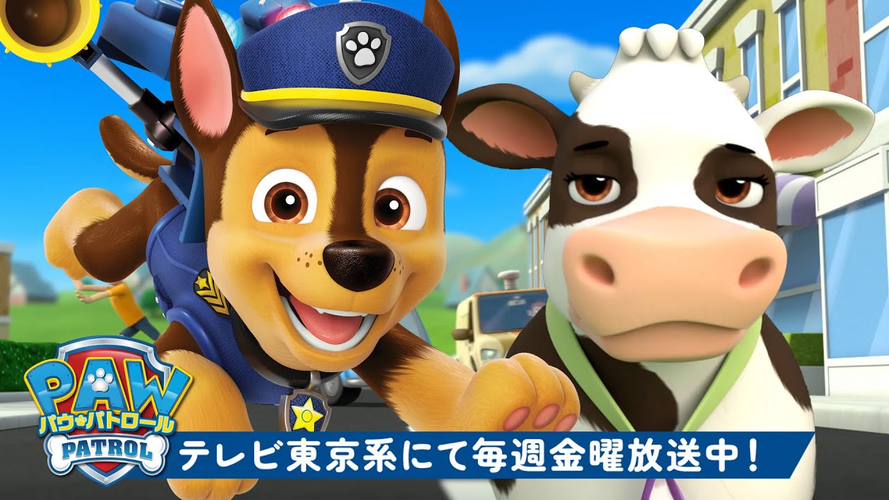 パウ・パトロール | パウ・パトロール：アドベンチャー・ベイの動物レスキュー！🐮🐱 | テレビ東京系にて放送中