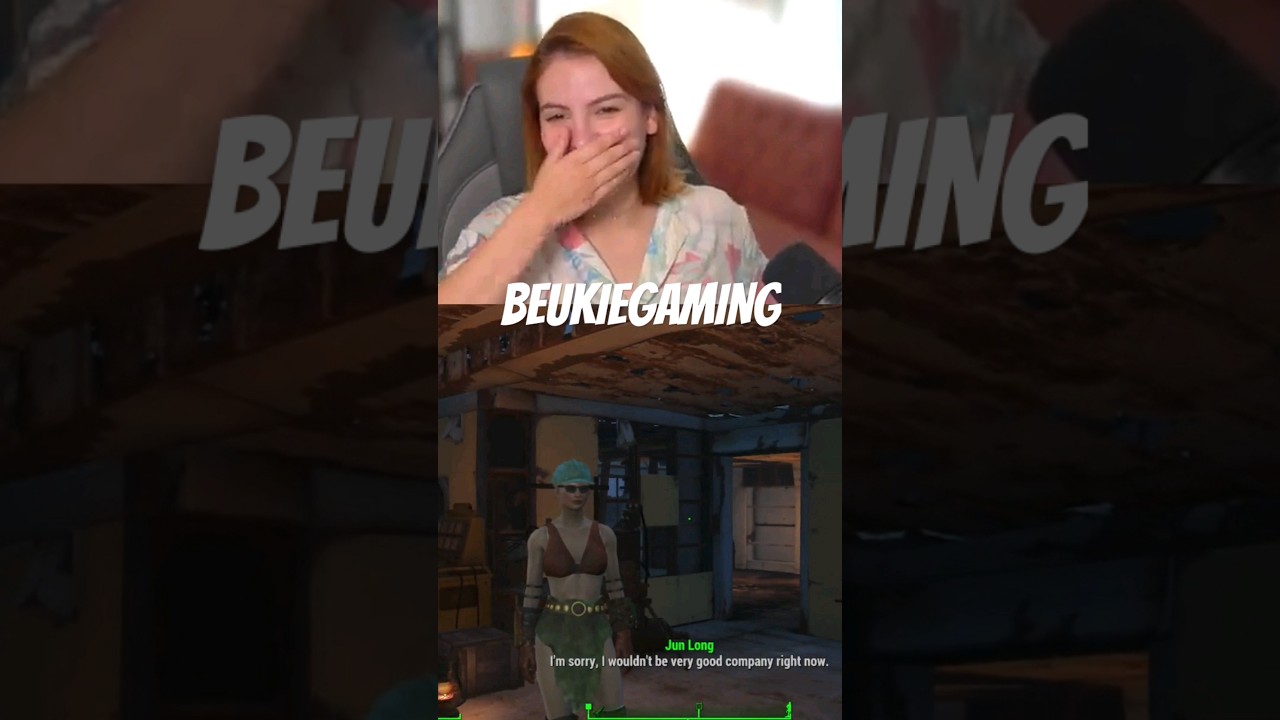 When you choose the outfit for the stats and it ends up looking like this #Fallout4 #funny #twitch