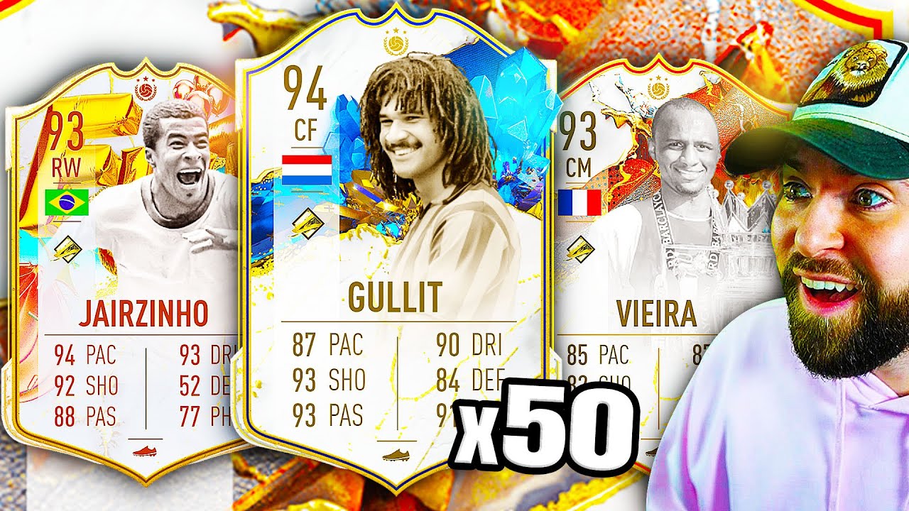 50x PRIME/TOTY/FUT BDAY/TROPHY TITAN ICON PACKS!