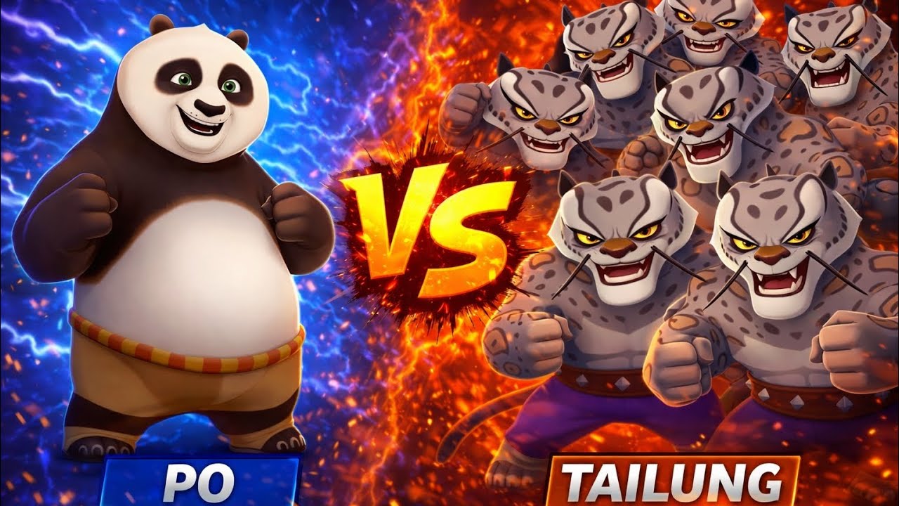 PO VS TAILUNG | ZOOBA GAME PLAY VIDEO | NEW EVENTS | GAMING VIDEOS